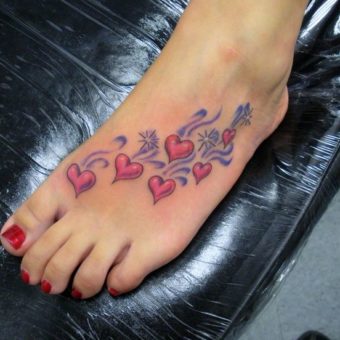 Hearts Tattoos for women