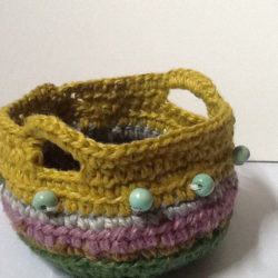 crochet storage basket patterns