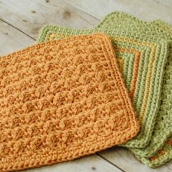 easy crochet dishcloth patterns for beginners