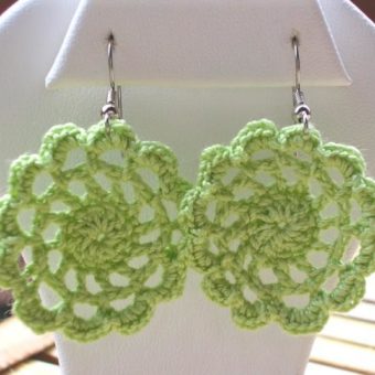 crochet doily earring patterns