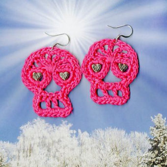 Crochet Halloween Earring Patterns