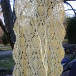 Pineapple Crochet Curtain Pattern