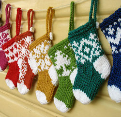 crochet christmas stocking mini