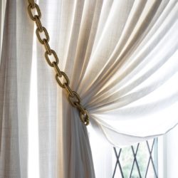 Tie Back Curtain Window Treatment