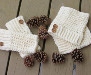 creative crochet boot cuffs