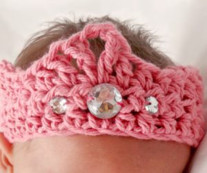 crochet crown and tiara