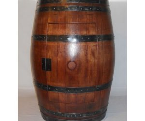 Rustic Barrel Table