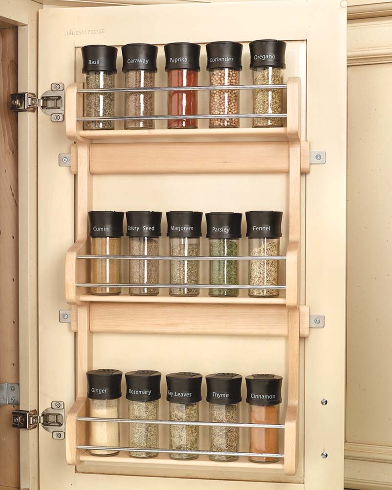 24 Latest Designs & Patterns for Your New Spice Rack - Patterns Hub