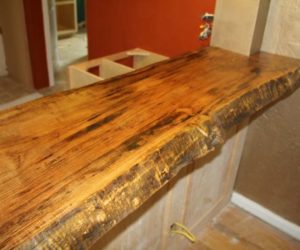 Wooden Countertop Picture