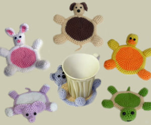 Crochet Animal Coasters