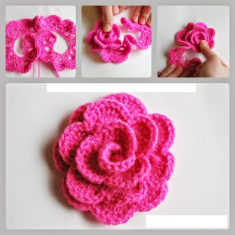 crochet a rose free pattern