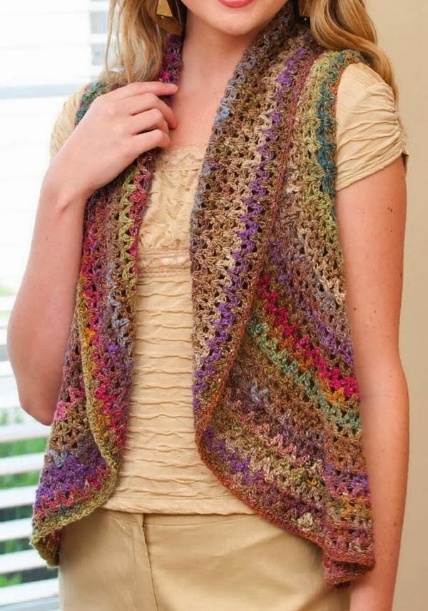 Free Vest Pattern Crochet