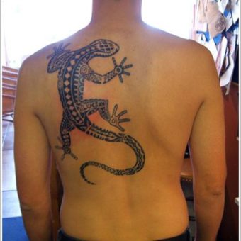 lizards tattoos designs for men