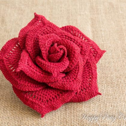 Crochet a Rose Flower 33 Inspiring Patterns Patterns Hub