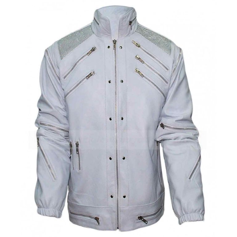 13 White Leather Jackets For Men Patterns Hub