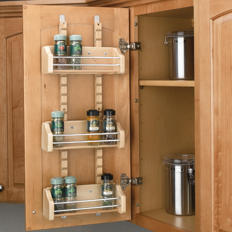 Patterns For Your New Spice Rack, Cabinet Door Spice Rack Diy